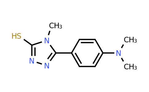 724749-05-7 | 5-[4-(Dimethylamino)phenyl]-4-methyl-4H-1,2,4-triazole-3-thiol