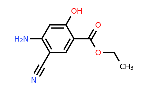 72817-97-1 | Ethyl 4-amino-5-cyano-2-hydroxybenzoate