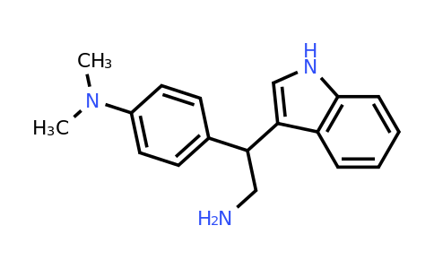 730949-97-0 | 4-[2-Amino-1-(1H-indol-3-yl)ethyl]-N,N-dimethylaniline