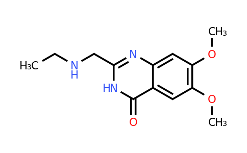 730976-49-5 | 2-[(Ethylamino)methyl]-6,7-dimethoxy-3,4-dihydroquinazolin-4-one