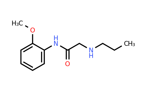 731776-48-0 | N-(2-Methoxyphenyl)-2-(propylamino)acetamide