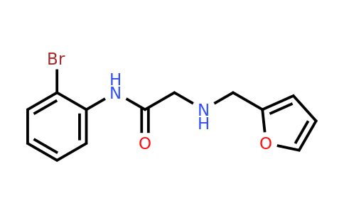 733030-54-1 | N-(2-Bromophenyl)-2-[(furan-2-ylmethyl)amino]acetamide