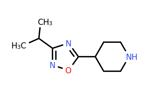 733748-92-0 | 4-(3-Isopropyl-1,2,4-oxadiazol-5-yl)piperidine