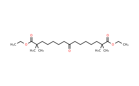 738606-43-4 | 2,2,14,14-Tetramethyl-8-oxopentadecanedioic acid diethyl ester