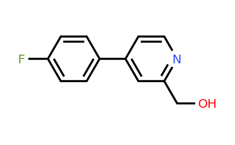742682-91-3 | 4-(4-Fluorophenyl)pyridine-2-methanol