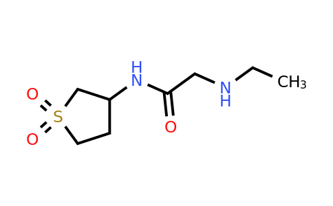 743444-54-4 | N-(1,1-Dioxo-1lambda6-thiolan-3-yl)-2-(ethylamino)acetamide