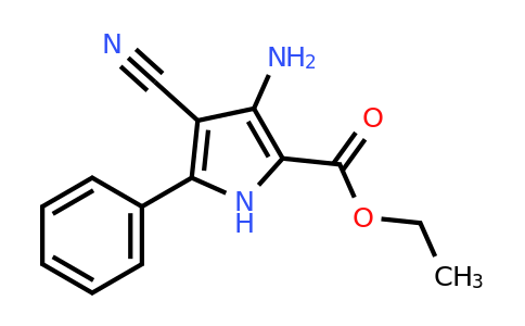 74455-26-8 | Ethyl 3-amino-4-cyano-5-phenyl-1H-pyrrole-2-carboxylate