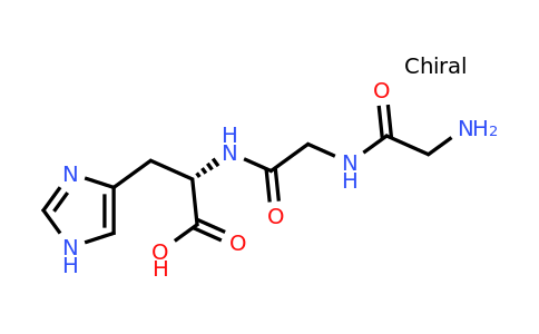 7451-76-5 | (S)-2-(2-(2-Aminoacetamido)acetamido)-3-(1H-imidazol-4-yl)propanoic acid