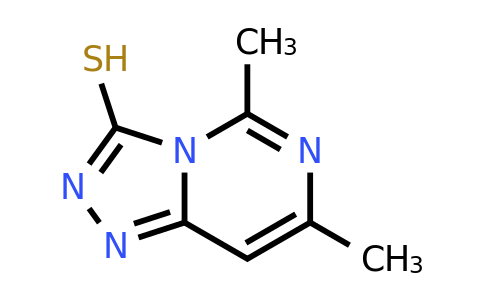 74537-87-4 | 5,7-Dimethyl-[1,2,4]triazolo[4,3-c]pyrimidine-3-thiol