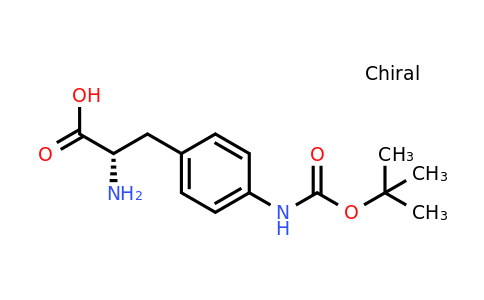 74578-48-6 | Ácido (2S)-2-amino-3-(4-[(terc-butoxi)carbonilamino]fenil)propanoico