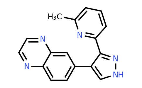 746667-48-1 | 6-(3-(6-Methylpyridin-2-yl)-1H-pyrazol-4-yl)quinoxaline