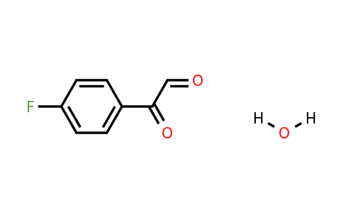 7468-86-2 | 2-(4-Fluorophenyl)-2-oxoacetaldehyde hydrate