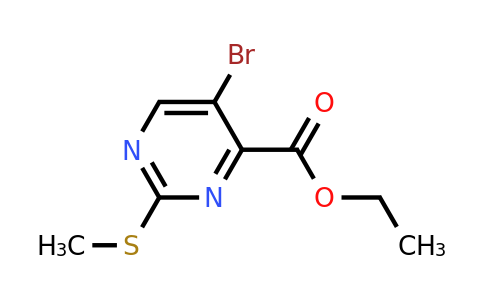 74840-38-3 | Ethyl 5-bromo-2-(methylthio)pyrimidine-4-carboxylate
