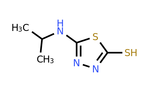 750608-54-9 | 5-[(Propan-2-yl)amino]-1,3,4-thiadiazole-2-thiol