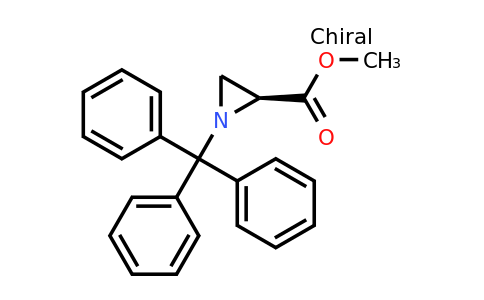 75154-68-6 | Methyl (2S)-1-tritylaziridine-2-carboxylate