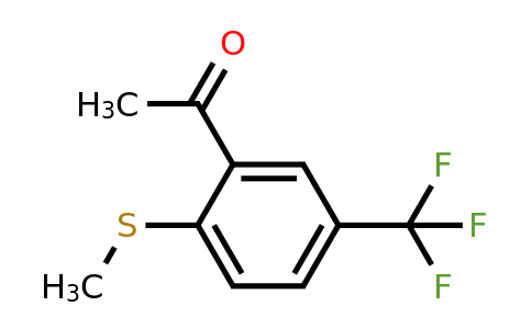 752132-36-8 | 2'-Methylthio-5'-(trifluoromethyl)acetophenone