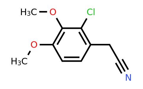 7537-07-7 | 2-(2-cloro-3,4-dimetoxifenil)acetonitrilo