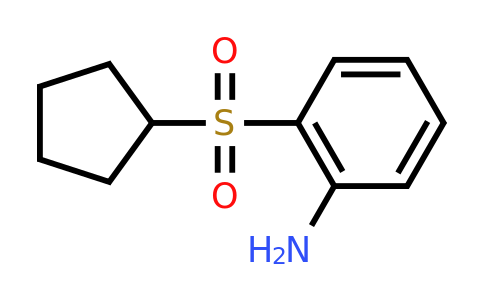 76697-51-3 | 2-(Cyclopentanesulfonyl)aniline