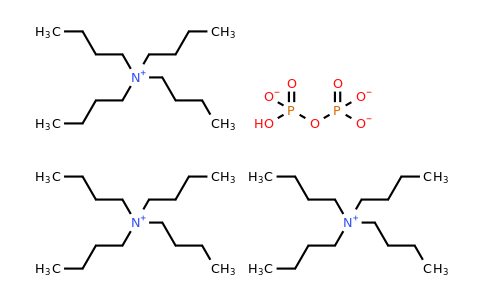 76947-02-9 | Tris(tetrabutylammonium) hydrogen pyrophosphate,Pyrophosphoric acid tris(tetrabutylammonium) salt,Tetrabutylammonium pyrophosphate (3:1)