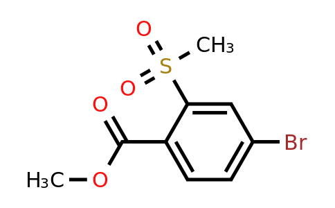 773134-43-3 | Methyl 4-bromo-2-(methylsulfonyl)benzoate