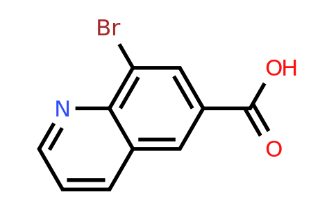 791632-21-8 | 8-Bromoquinoline-6-carboxylic acid