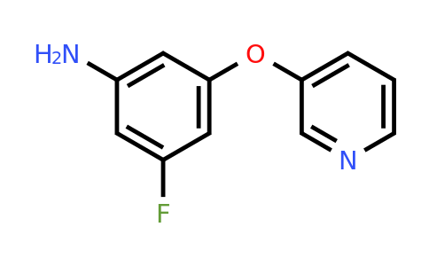 791644-59-2 | 3-Fluoro-5-(pyridin-3-yloxy)aniline