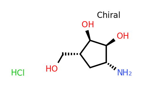 79200-57-0 | (1R,2S,3R,4R)-2,3-Dihydroxy-4-(hydroxymethyl)-1-aminocyclopentane hydrochloride