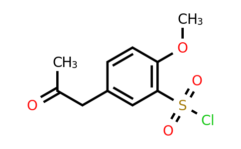 80223-79-6 | Cloruro de 2-metoxi-5-(2-oxopropil)benceno-1-sulfonilo