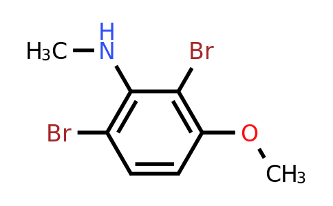 808736-58-5 | 2,6-Dibromo-3-metoxi-N-metilanilina