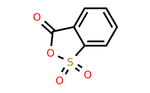 81-08-3 | 3H-Benzo[c][1,2]oxathiol-3-one 1,1-dioxide