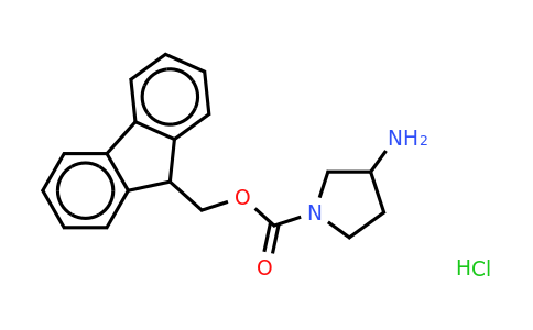 811841-92-6 | 3-Amino-1-N-fmoc-pyrrolidine hydrochloride