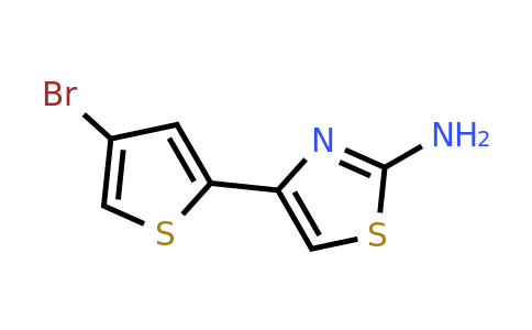 81216-89-9 | 4-(4-Bromothiophen-2-yl)-1,3-thiazol-2-amine