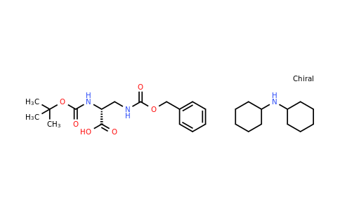 81306-94-7 | Dicyclohexylamine (R)-3-(((benzyloxy)carbonyl)amino)-2-((tert-butoxycarbonyl)amino)propanoate