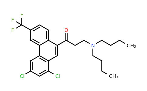 81760-57-8 | 3-(Dibutylamino)-1-[1,3-Dichloro-6-(Trifluoromethyl)-9-Phenanthryl]Propan-1-One