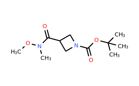 820971-67-3 | 3-(metoxi(metil)carbamoil)azetidina-1-carboxilato de terc-butilo