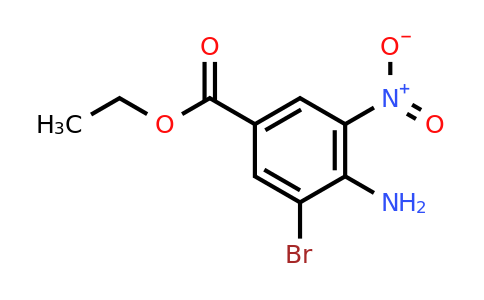 82760-42-7 | Ethyl 4-amino-3-bromo-5-nitrobenzoate