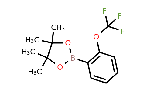 832114-04-2 | 4,4,5,5-Tetramethyl-2-(2-(trifluoromethoxy)phenyl)-1,3,2-dioxaborolane