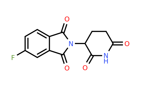 835616-61-0 | 1H-Isoindol-1,3(2H)-diona, 2-(2,6-dioxo-3-piperidinil)-5-fluoro-