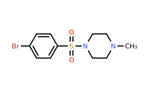 837-12-7 | 1-((4-Bromophenyl)sulfonyl)-4-methylpiperazine