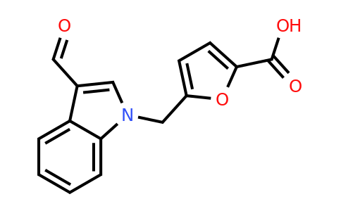 838584-50-2 | 5-[(3-Formyl-1H-indol-1-yl)methyl]furan-2-carboxylic acid