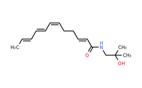 83883-10-7 | (2E,6Z,8E,10E)-N-(2-Hydroxy-2-methyl-propyl)dodeca-2,6,8,10-tetraenamide