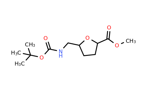 840540-58-1 | Methyl 5-[(tert-butoxycarbonylamino)methyl]tetrahydrofuran-2-carboxylate