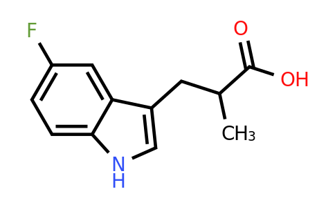 843652-71-1 | 3-(5-fluoro-1H-indol-3-yl)-2-methylpropanoic acid