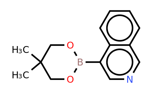 844891-01-6 | Isoquinoline-4-boronic acid 2,2-dimethylpropanediol-1,3 cyclic ester