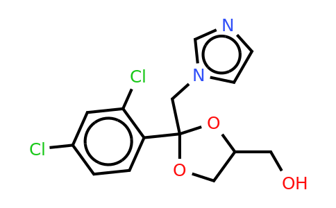 84682-23-5 | [+/-] 2-(2,4-Dichlorophenyl)-2-(1H-imidazol-1-ylmethyl)-1-3-dioxolane-4-methanol