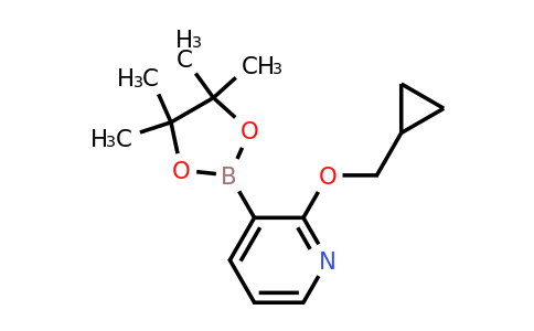 848243-26-5 | 2-(Cyclopropylmethoxy)-3-(4,4,5,5-tetramethyl-1,3,2-dioxaborolan-2-yl)pyridine