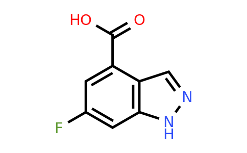 848678-59-1 | 6-Fluoro-1H-indazole-4-carboxylic acid