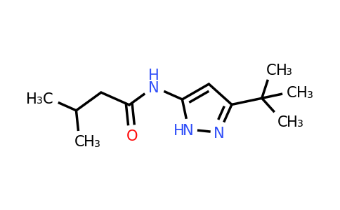 84958-81-6 | n-(3-(Tert-butyl)-1h-pyrazol-5-yl)-3-methylbutanamide