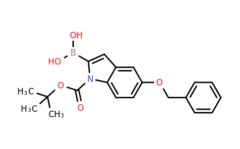 850568-62-6 | [1-[(2-methylpropan-2-yl)oxycarbonyl]-5-phenylmethoxyindol-2-yl]boronic acid
