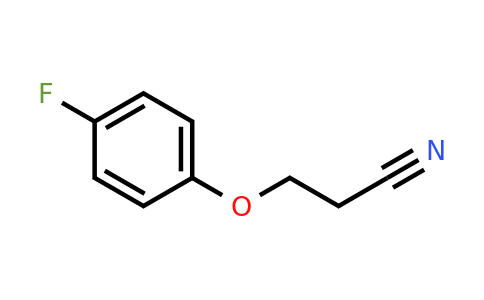 85169-02-4 | 3-(4-Fluorophenoxy)propanenitrile